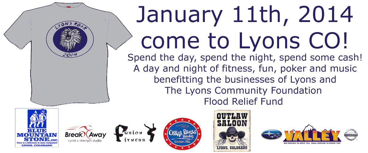 Come to Lyons on January 11th